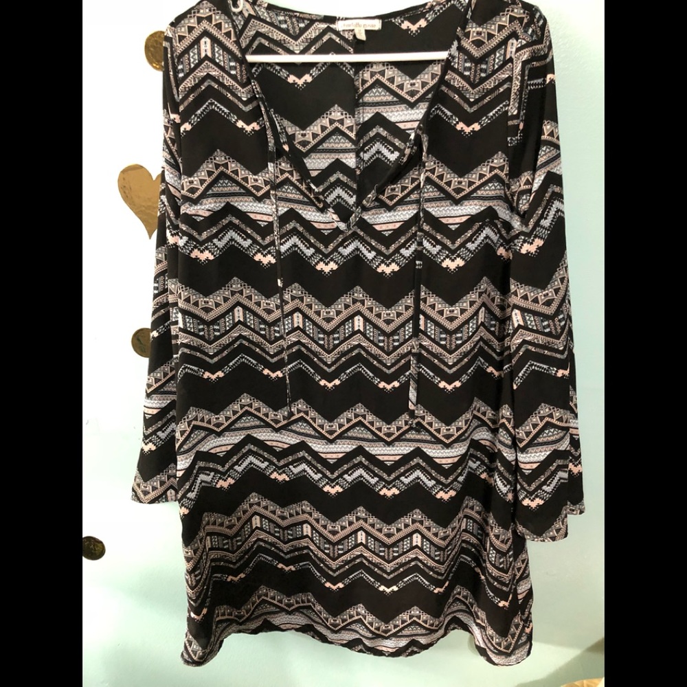 Charlotte Russe printed dress